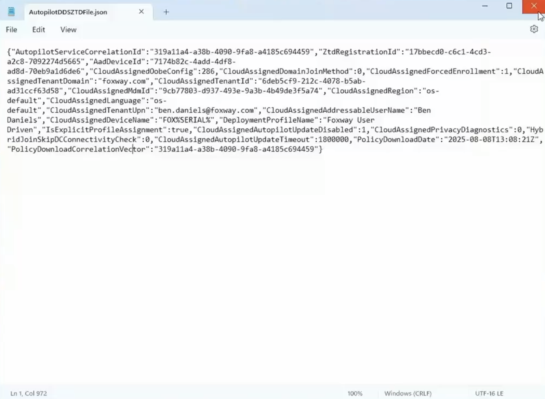 Autopilot data GDPR risk diagram